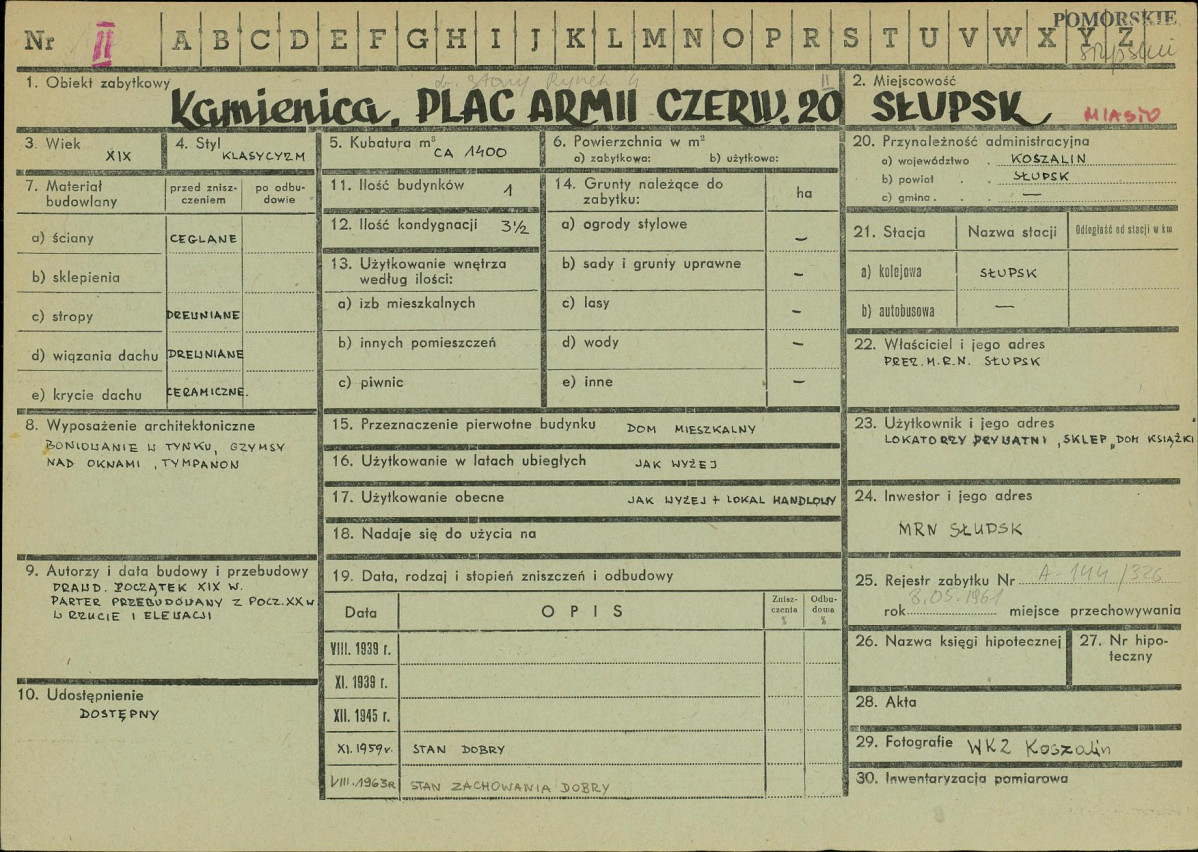 Karta zielona, skan nr 1
