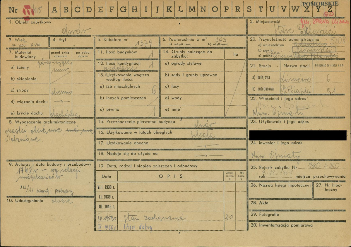 KZ - Karta zielona, skan nr 1