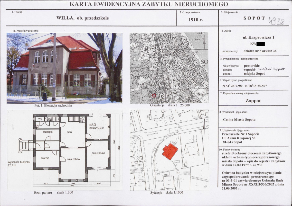 KB - Karta biała, skan nr 1