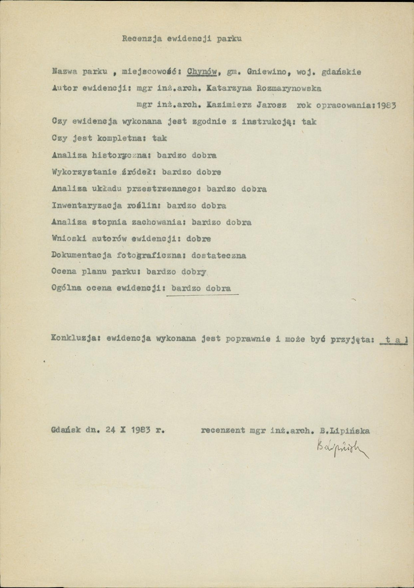 EP - Ewidencja parkowa, skan nr 3