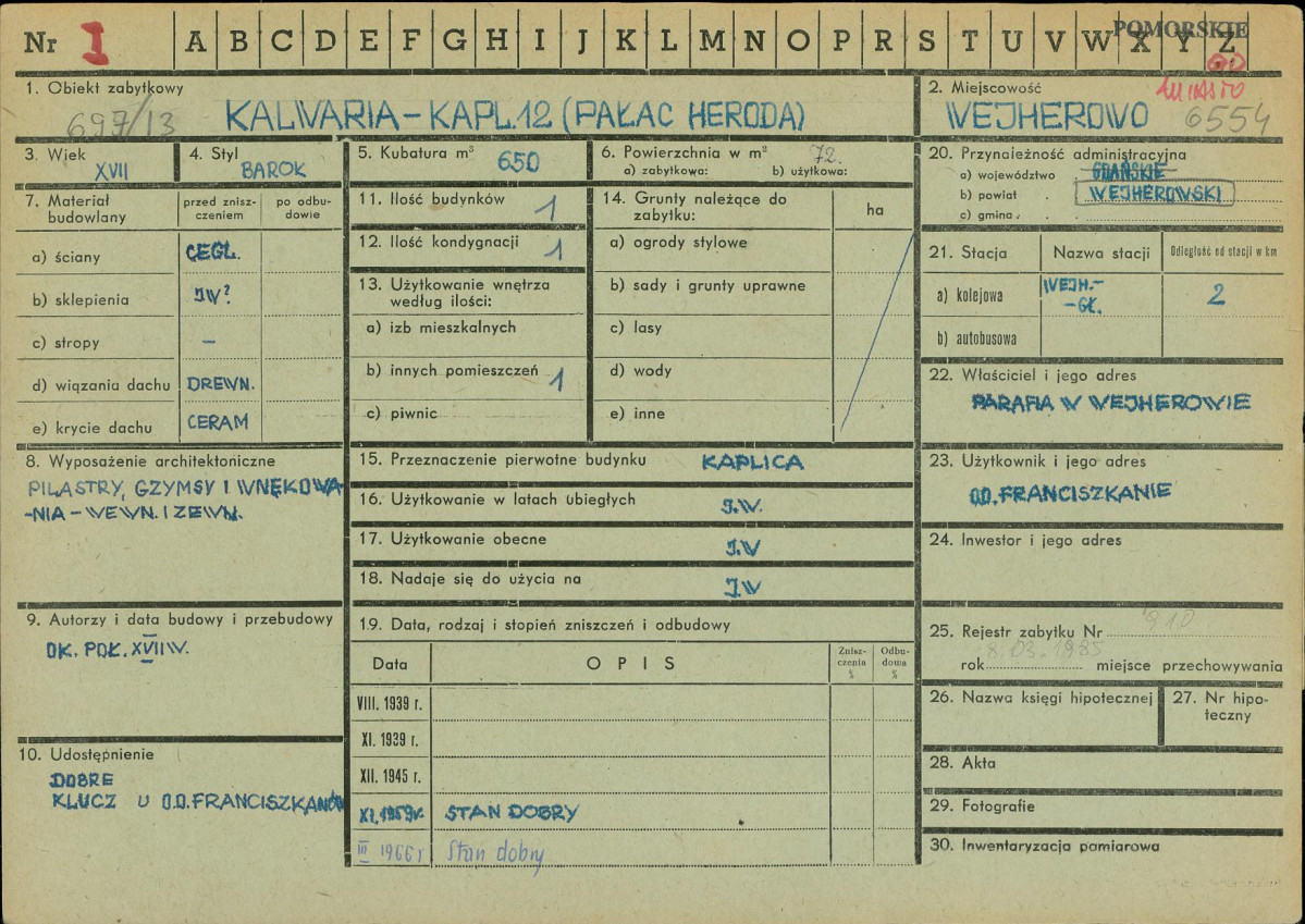 KZ - Karta zielona, skan nr 1