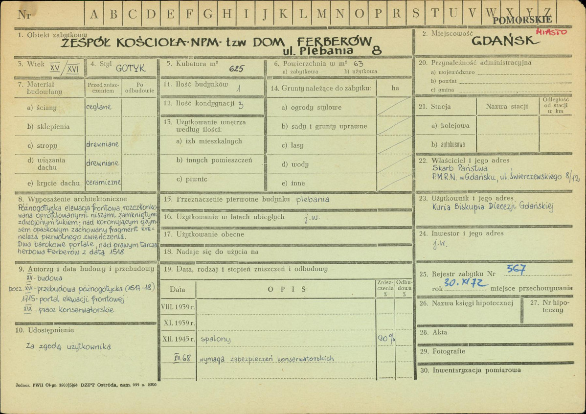 Karta zielona, skan nr 3
