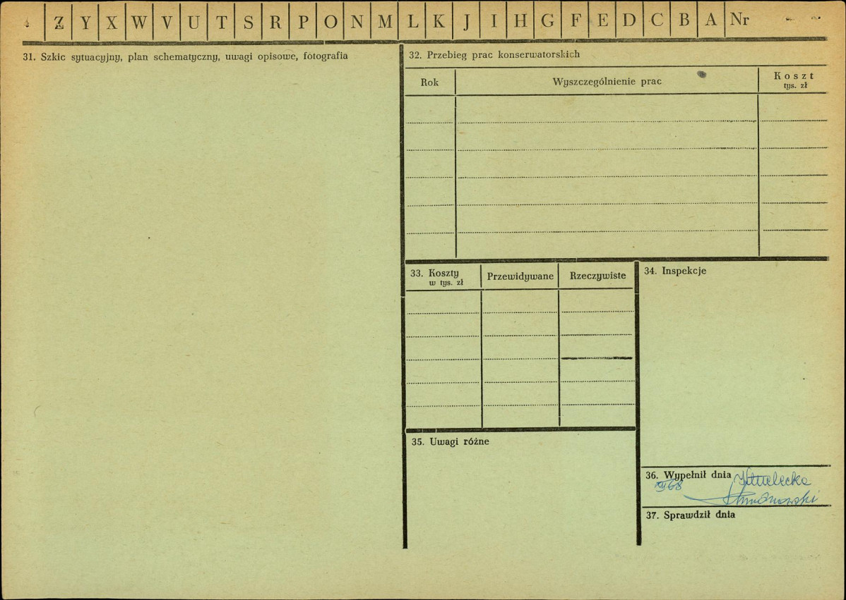 Karta zielona, skan nr 2