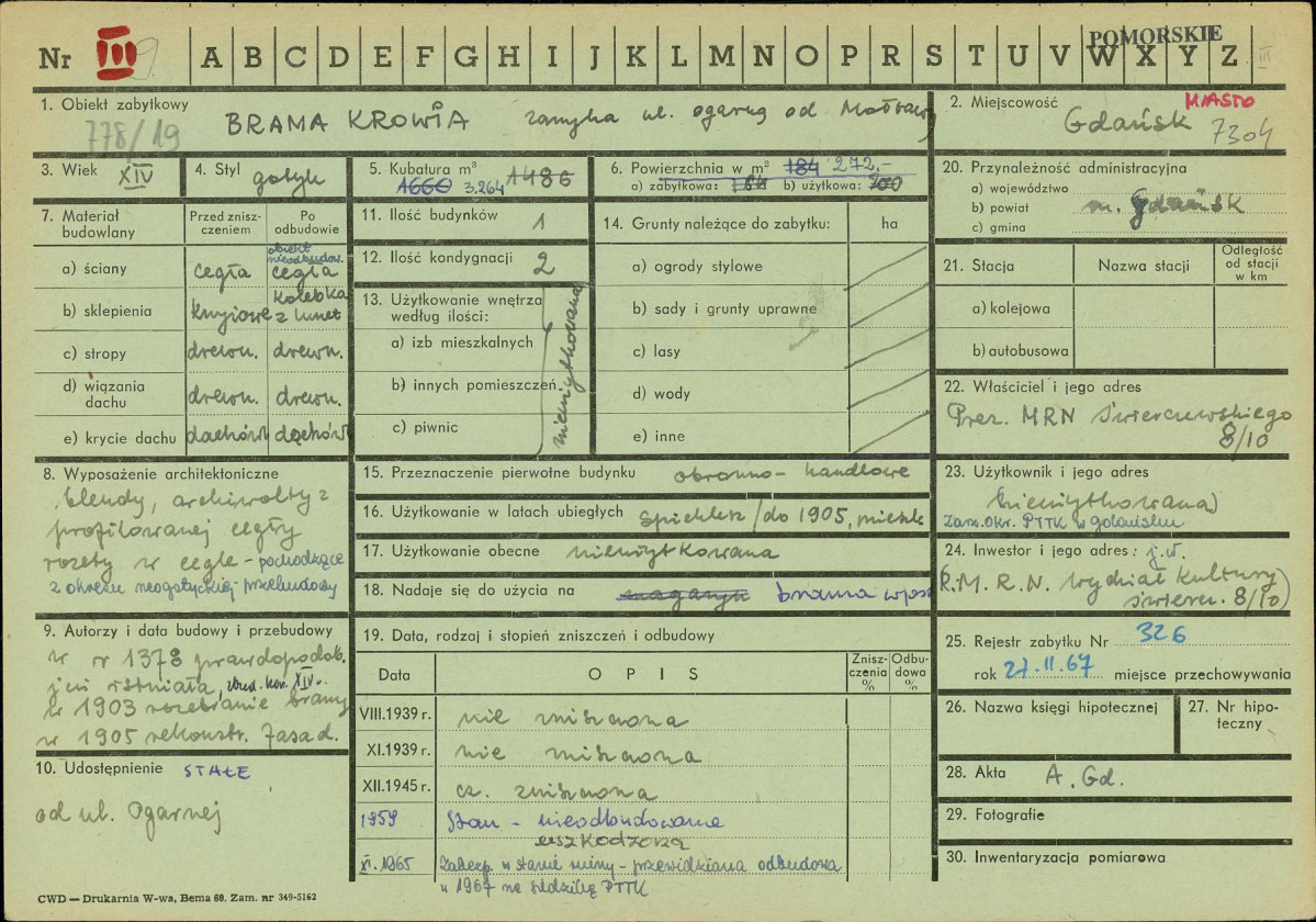 Karta zielona, skan nr 1