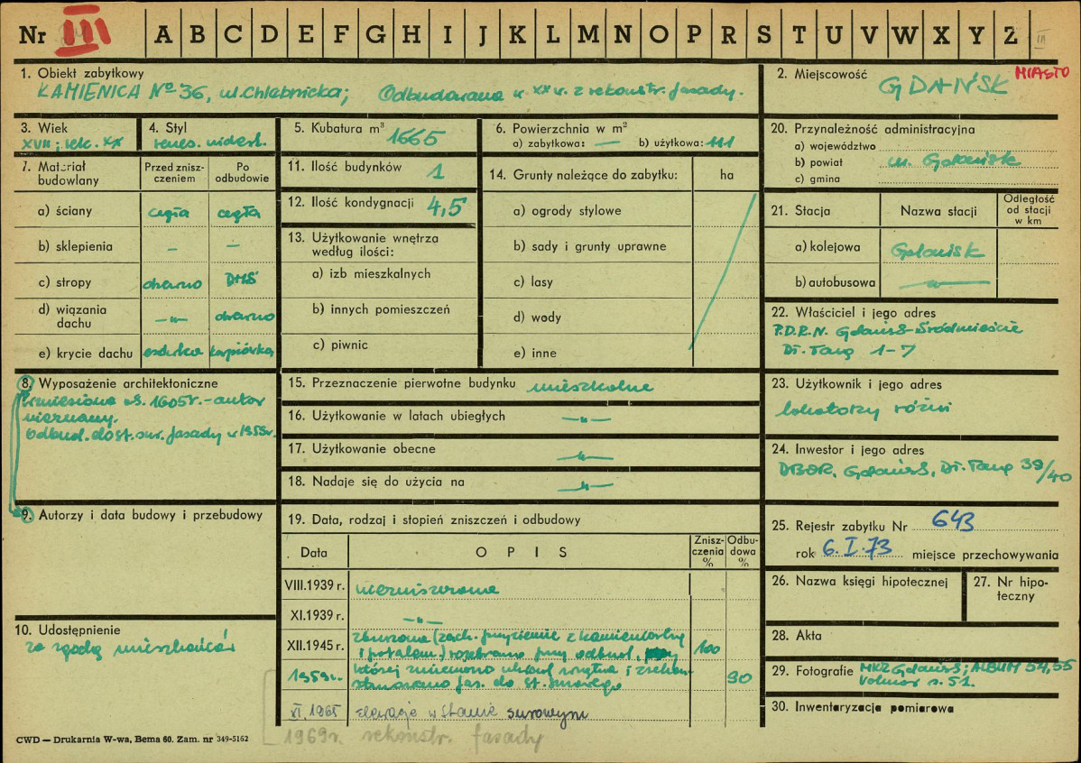 Karta zielona, skan nr 1
