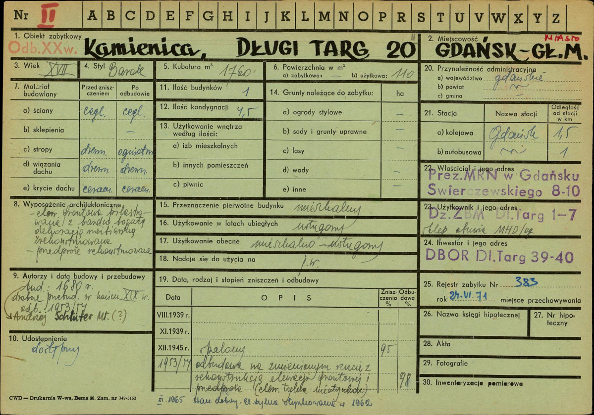 Karta zielona, skan nr 1