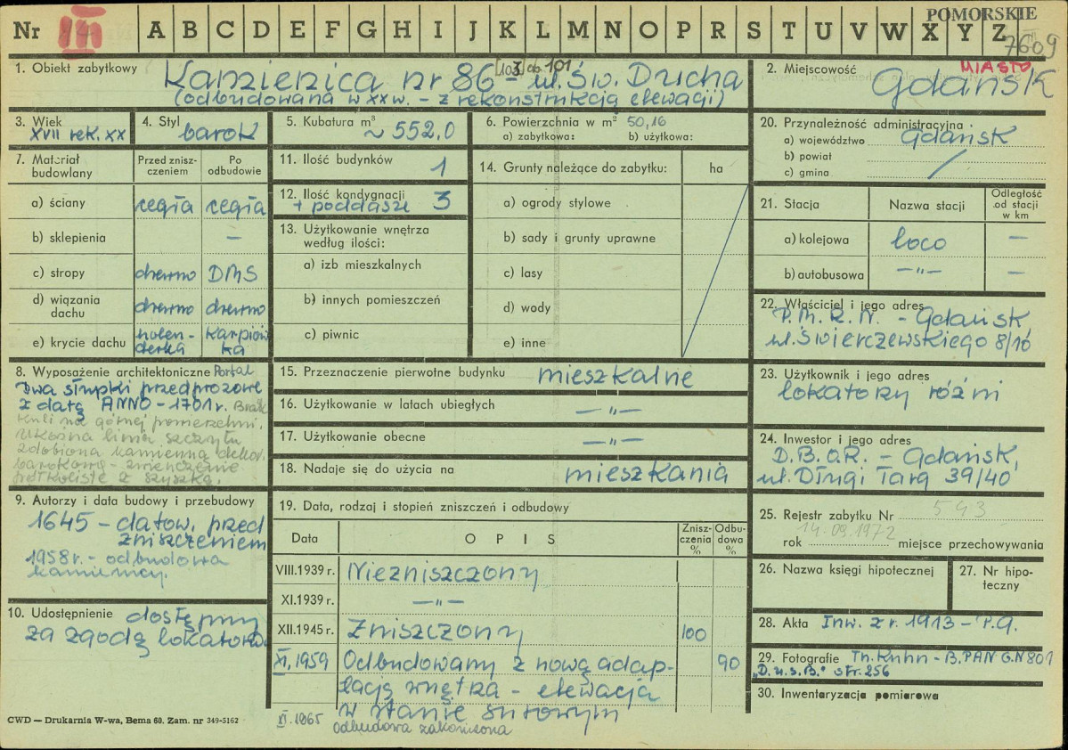 Karta zielona, skan nr 1