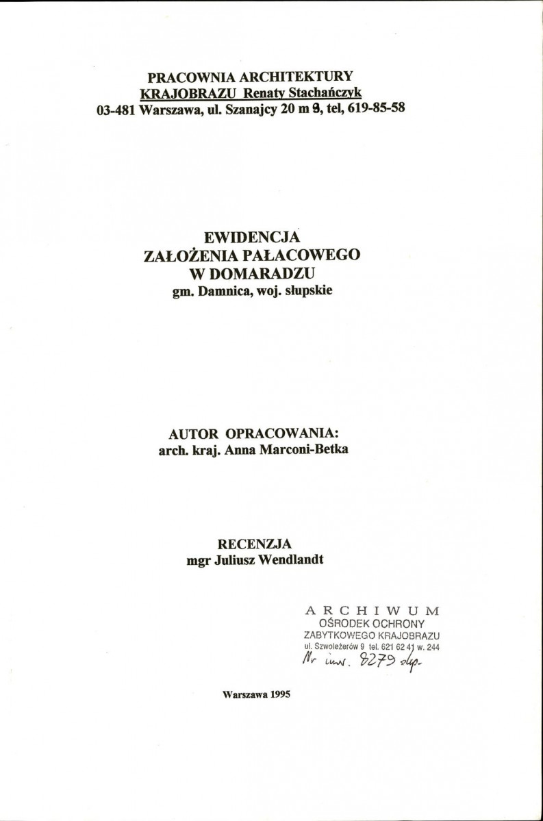 EP - Ewidencja parkowa, skan nr 4