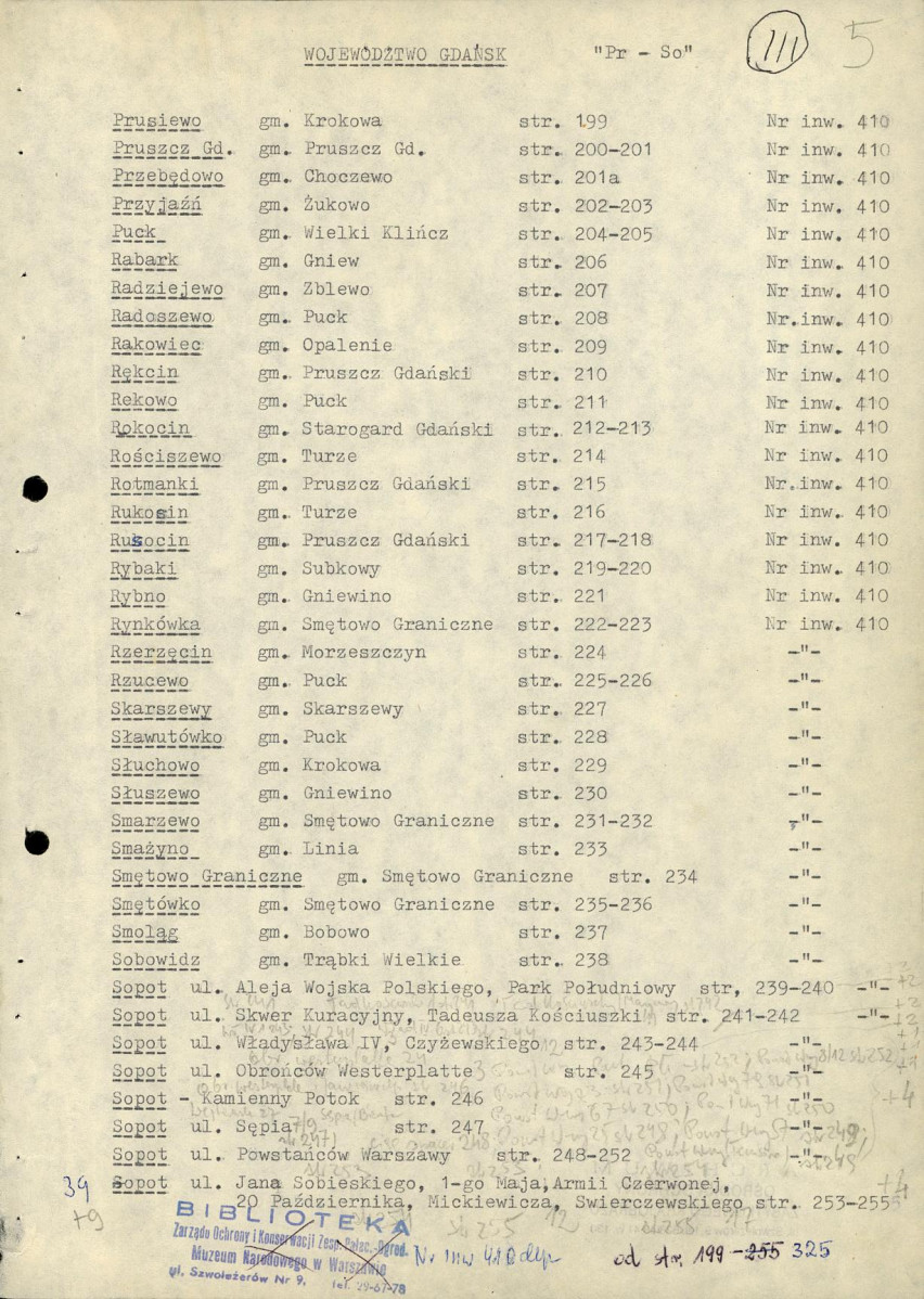 EP - Ewidencja parkowa, skan nr 29