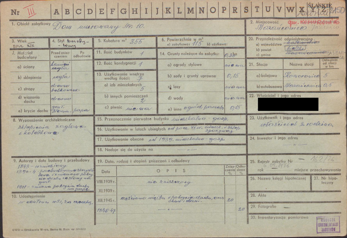 KZ - Karta zielona, skan nr 1