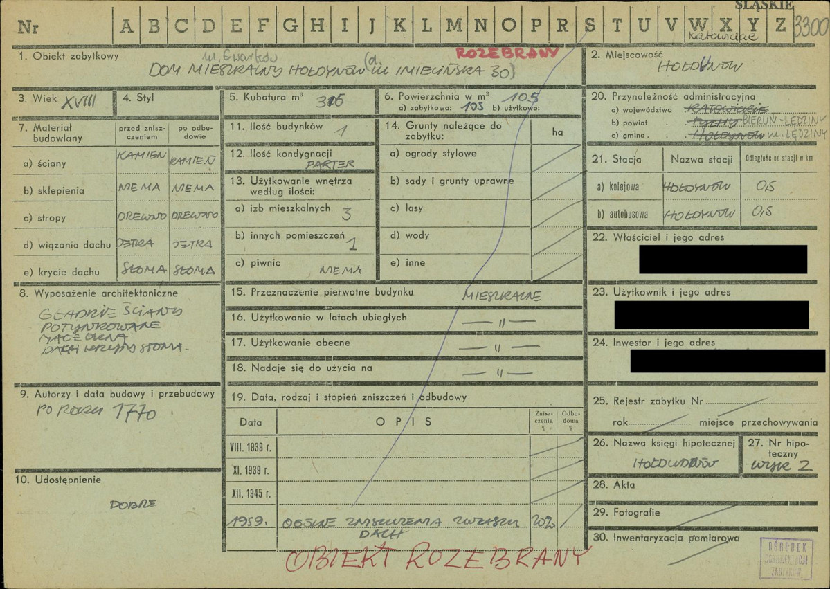 KZ - Karta zielona, skan nr 1