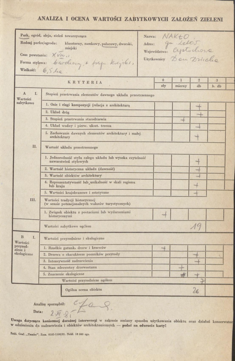 Ewidencja parkowa, skan nr 3