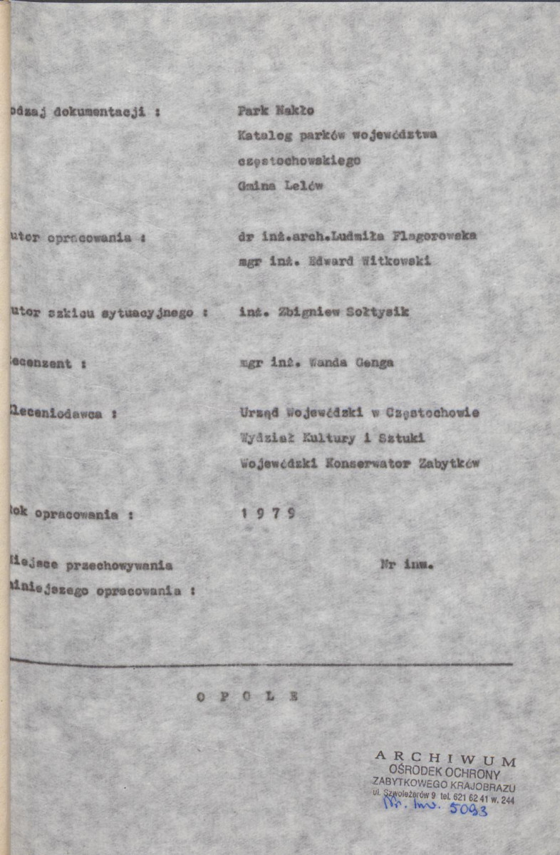 Ewidencja parkowa, skan nr 7