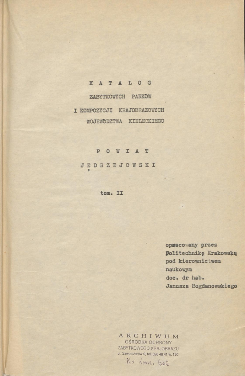 Ewidencja parkowa, skan nr 1