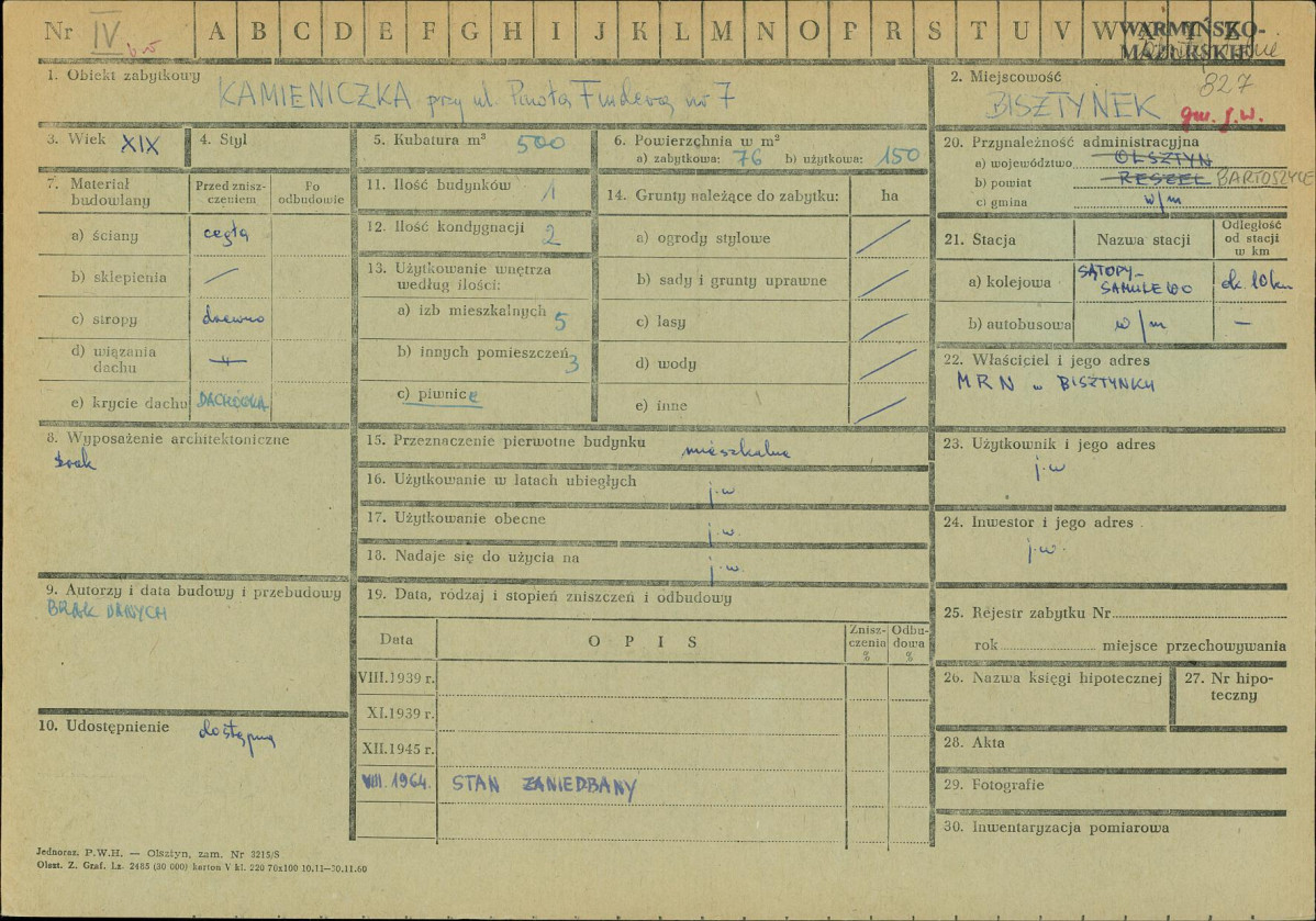 Karta zielona, skan nr 1