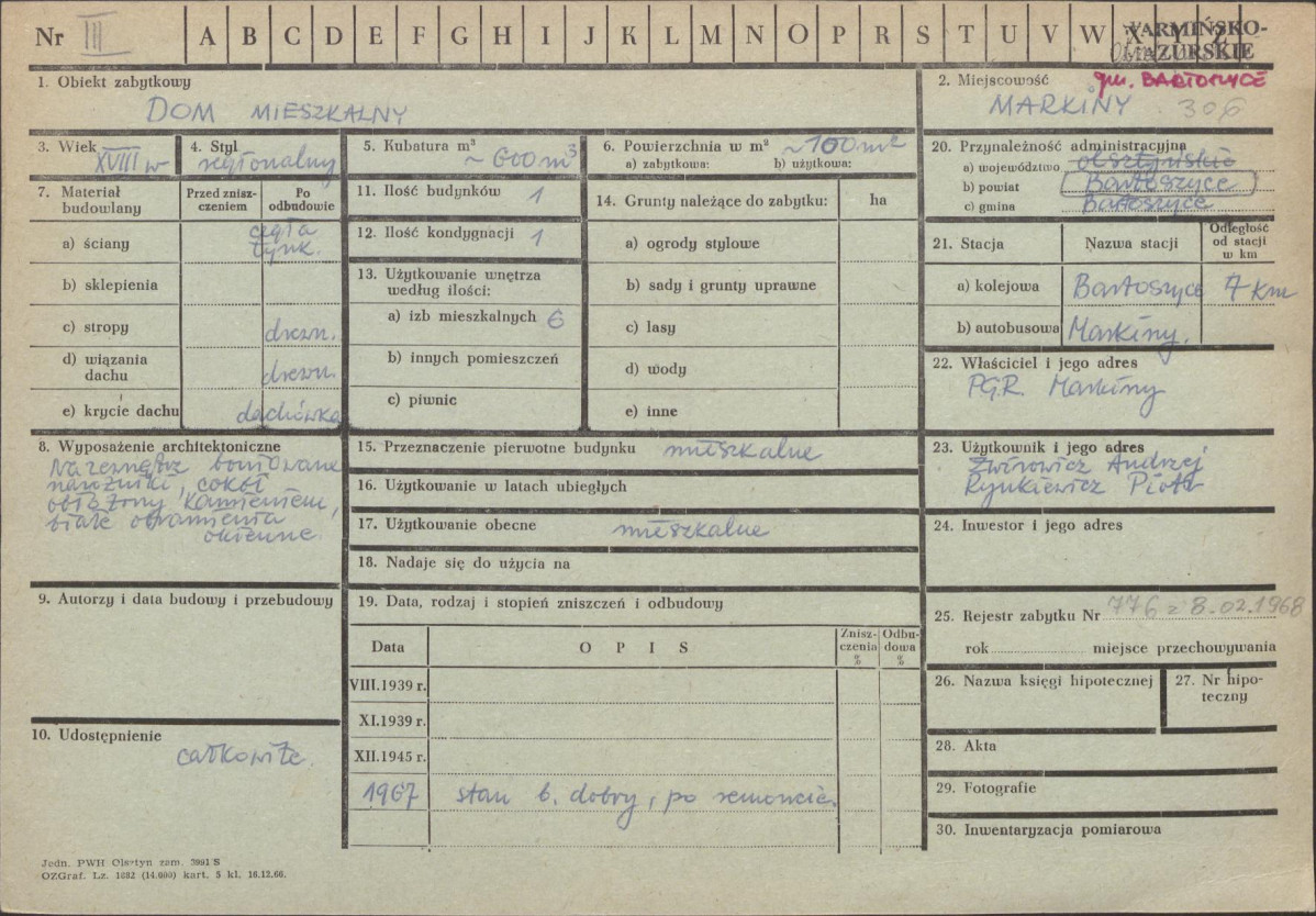 Karta zielona, skan nr 1