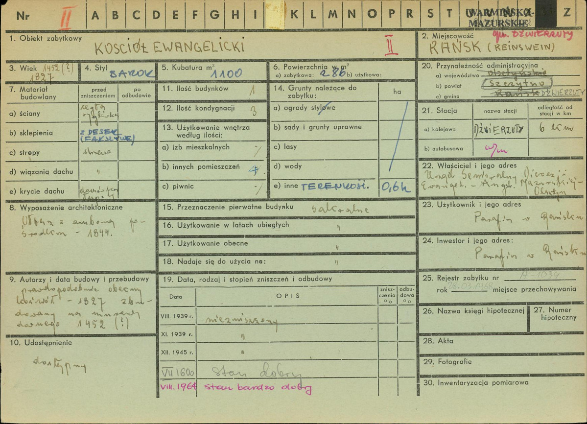 Karta zielona, skan nr 1