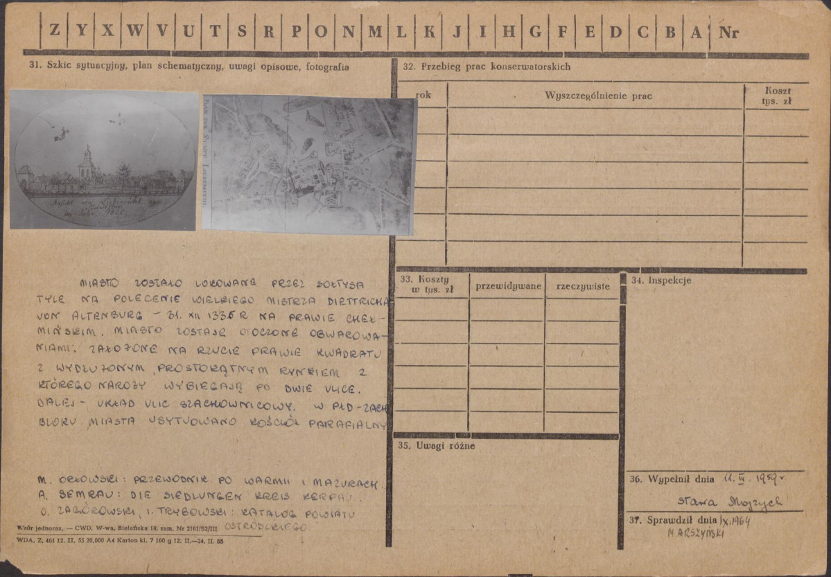 KZ - Karta zielona, skan nr 2