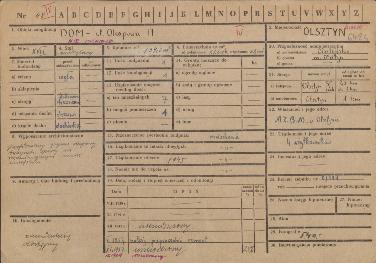 Karta zielona, skan nr 1