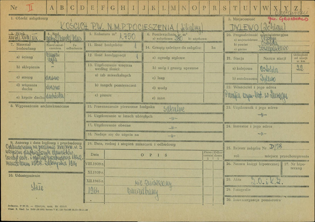 Karta zielona, skan nr 1