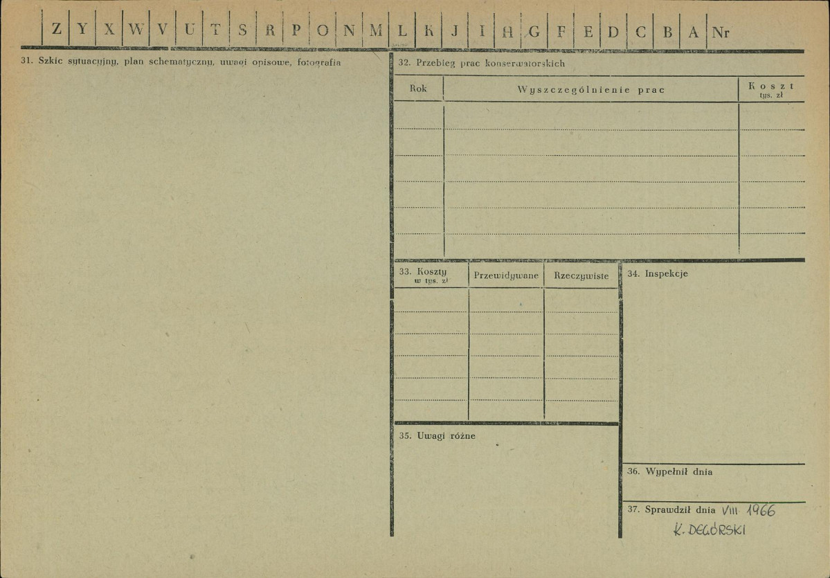 Karta zielona, skan nr 2