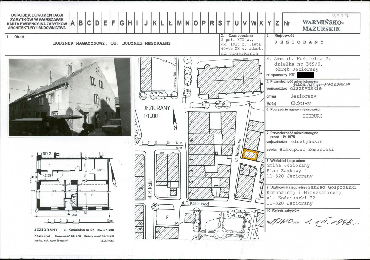 KB - Karta biała, skan nr 1