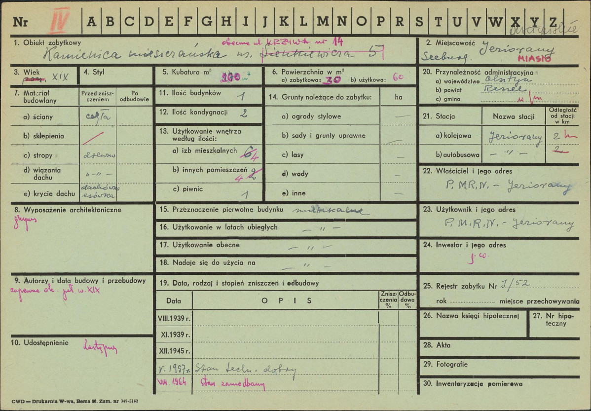 Karta zielona, skan nr 1