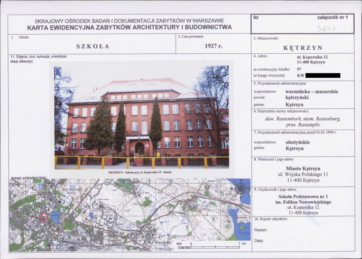 KB - Karta biała, skan nr 1