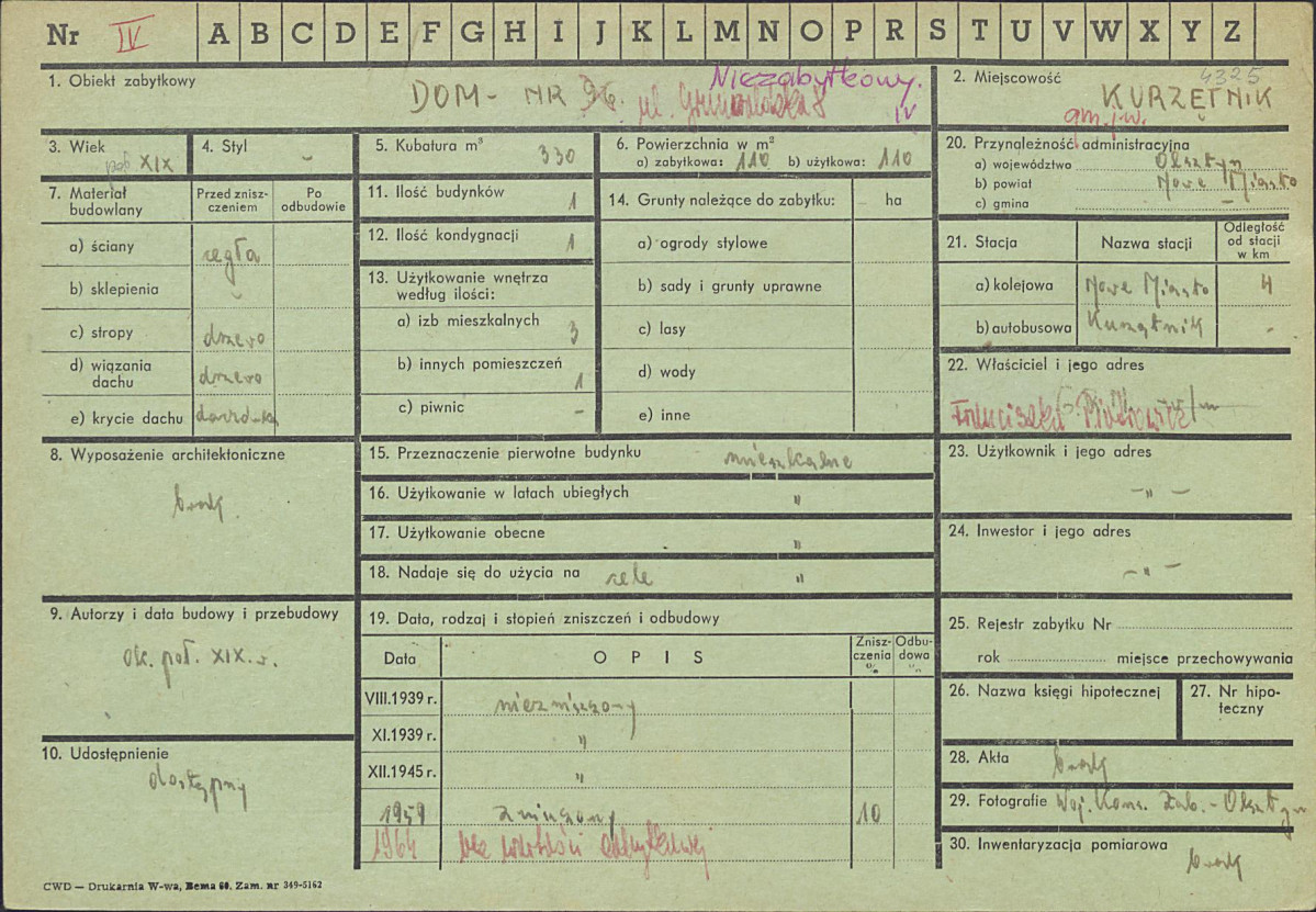 Karta zielona, skan nr 1