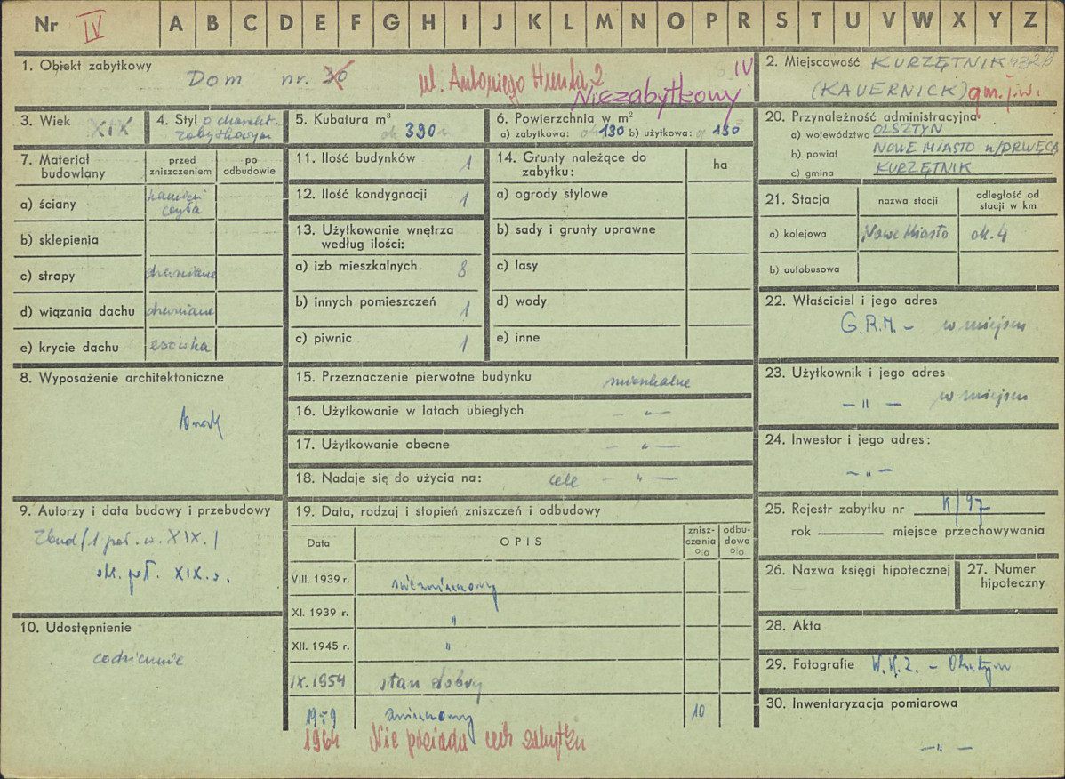 Karta zielona, skan nr 1