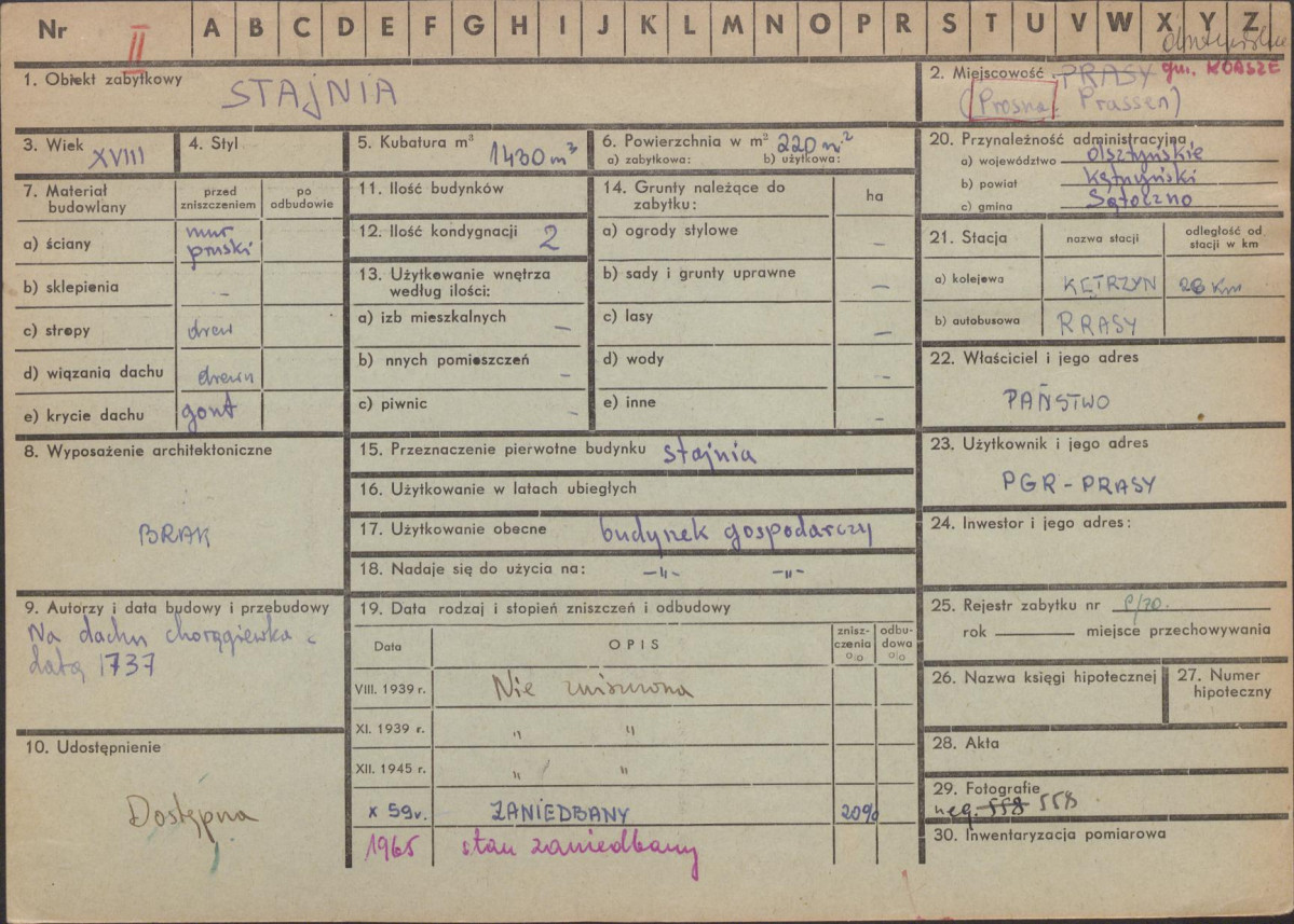 Karta zielona, skan nr 1
