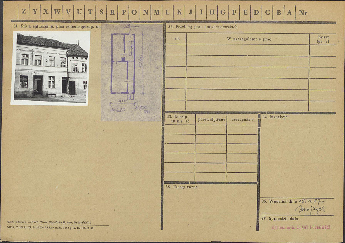 Karta zielona, skan nr 2