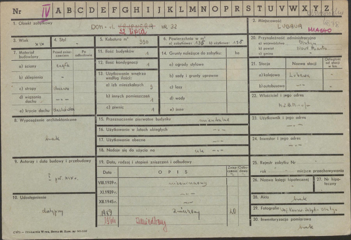 Karta zielona, skan nr 1