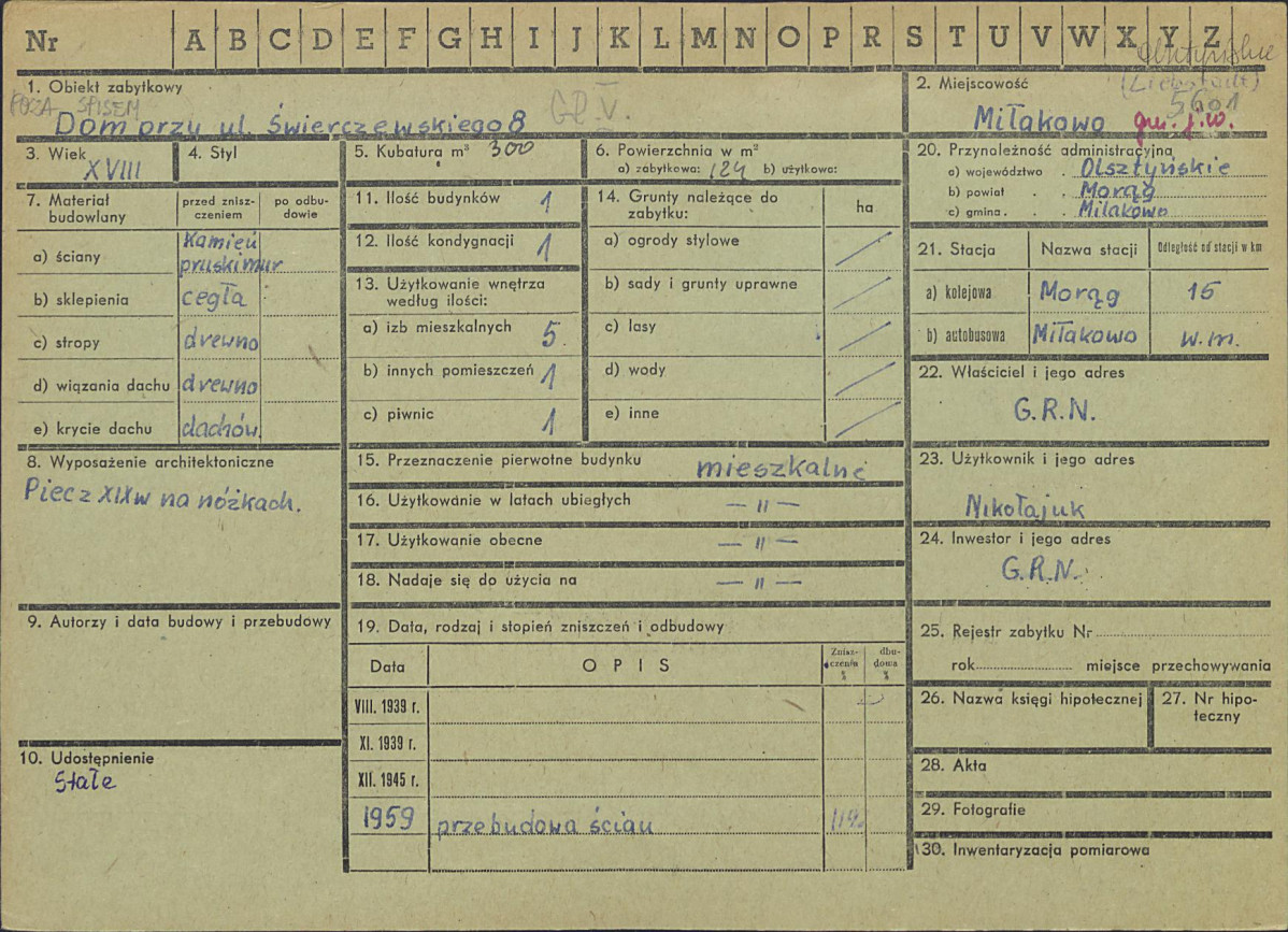 Karta zielona, skan nr 1