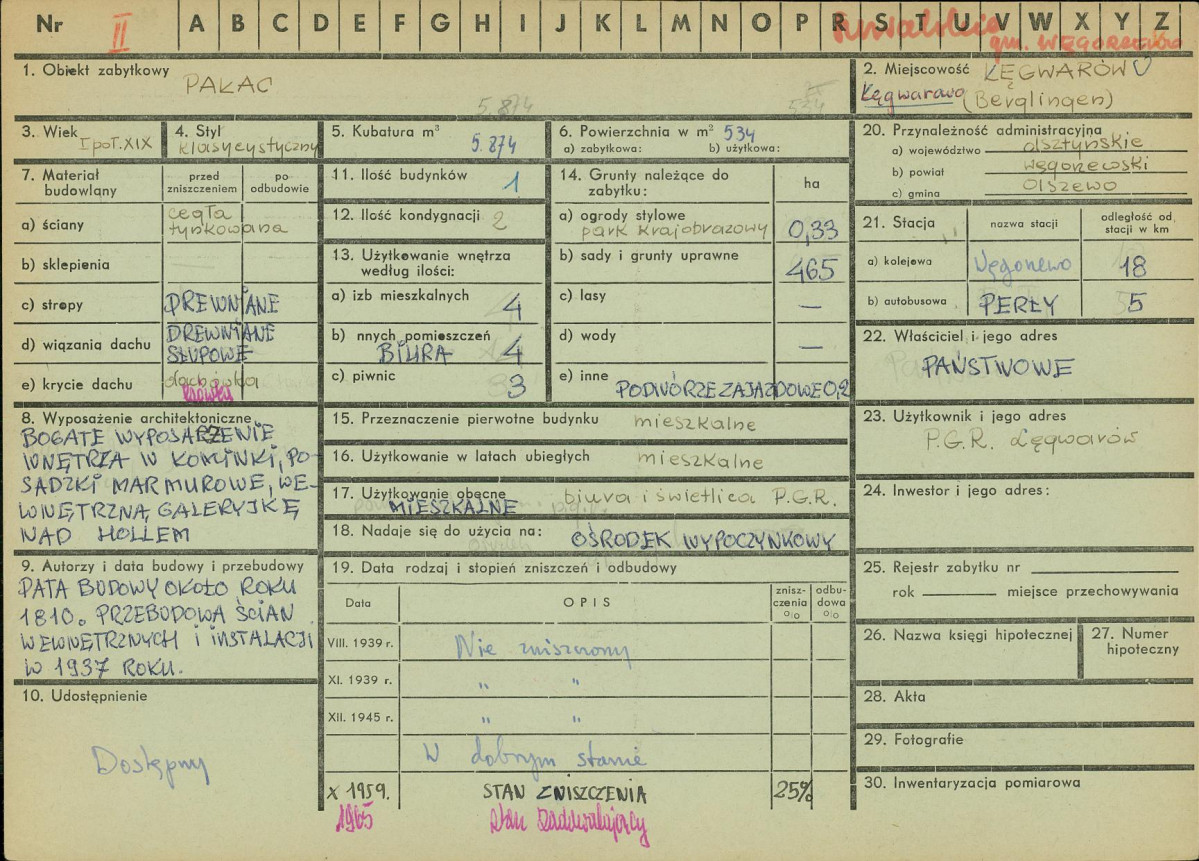 Karta zielona, skan nr 1