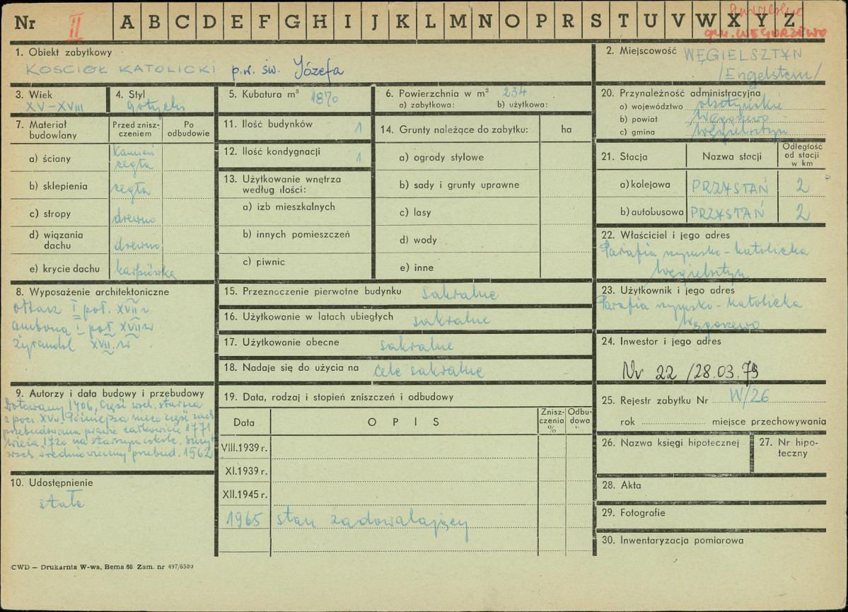 Karta zielona, skan nr 1