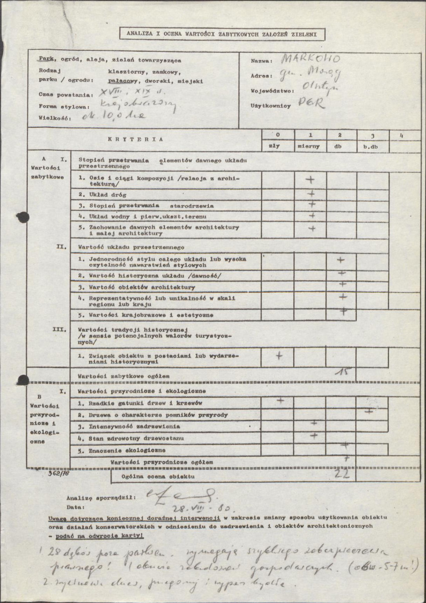 Ewidencja parkowa, skan nr 4