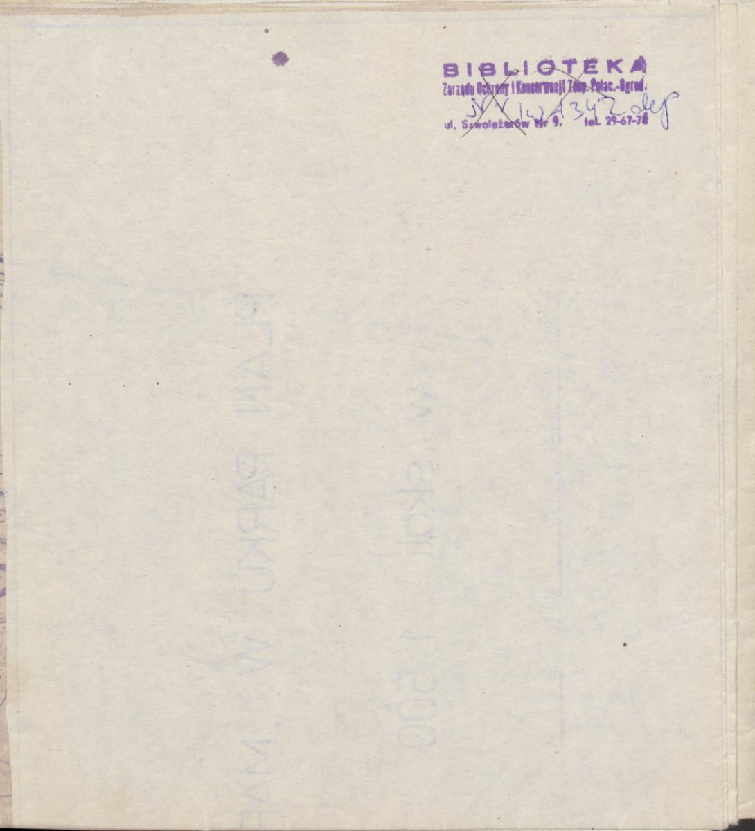 Ewidencja parkowa, skan nr 52