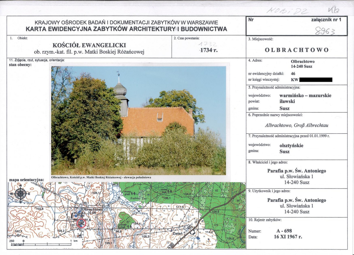 KB - Karta biała, skan nr 1