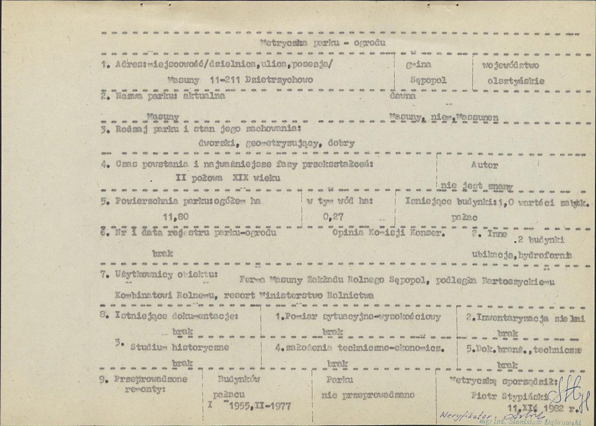 Ewidencja parkowa, skan nr 7