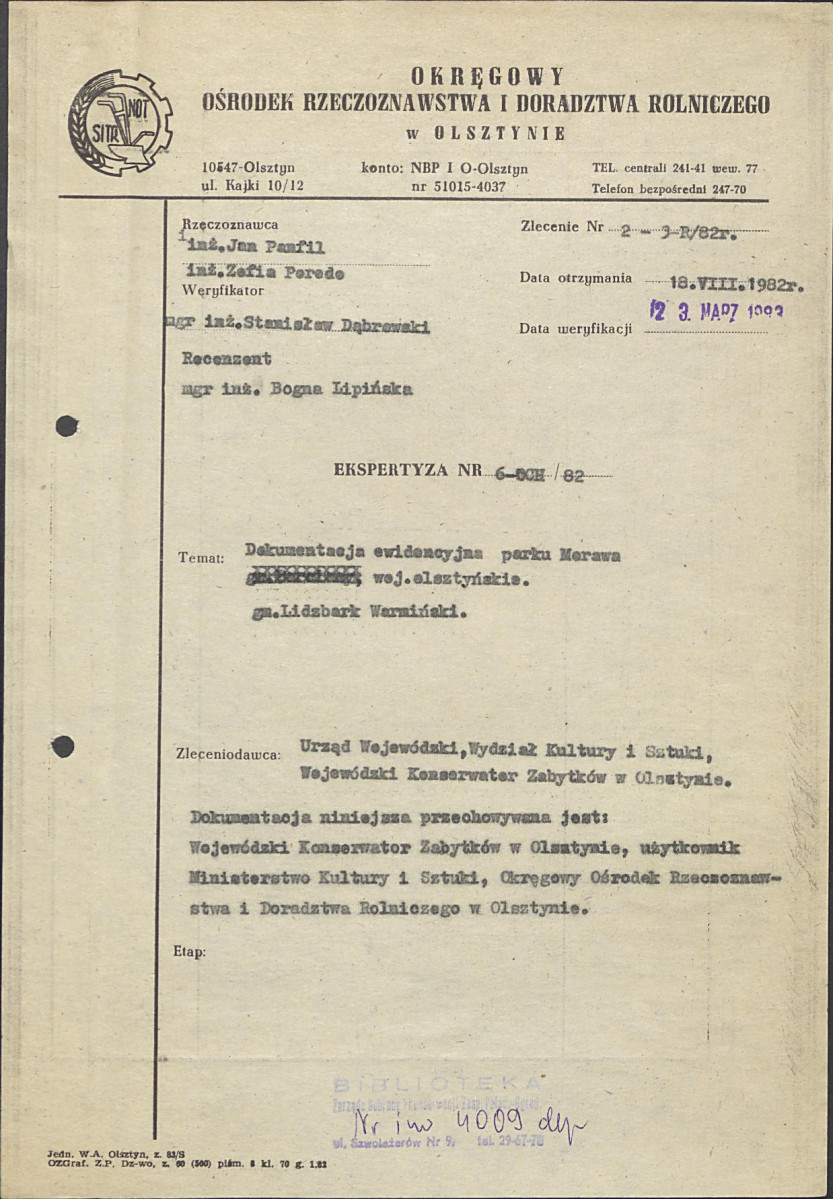 Ewidencja parkowa, skan nr 5