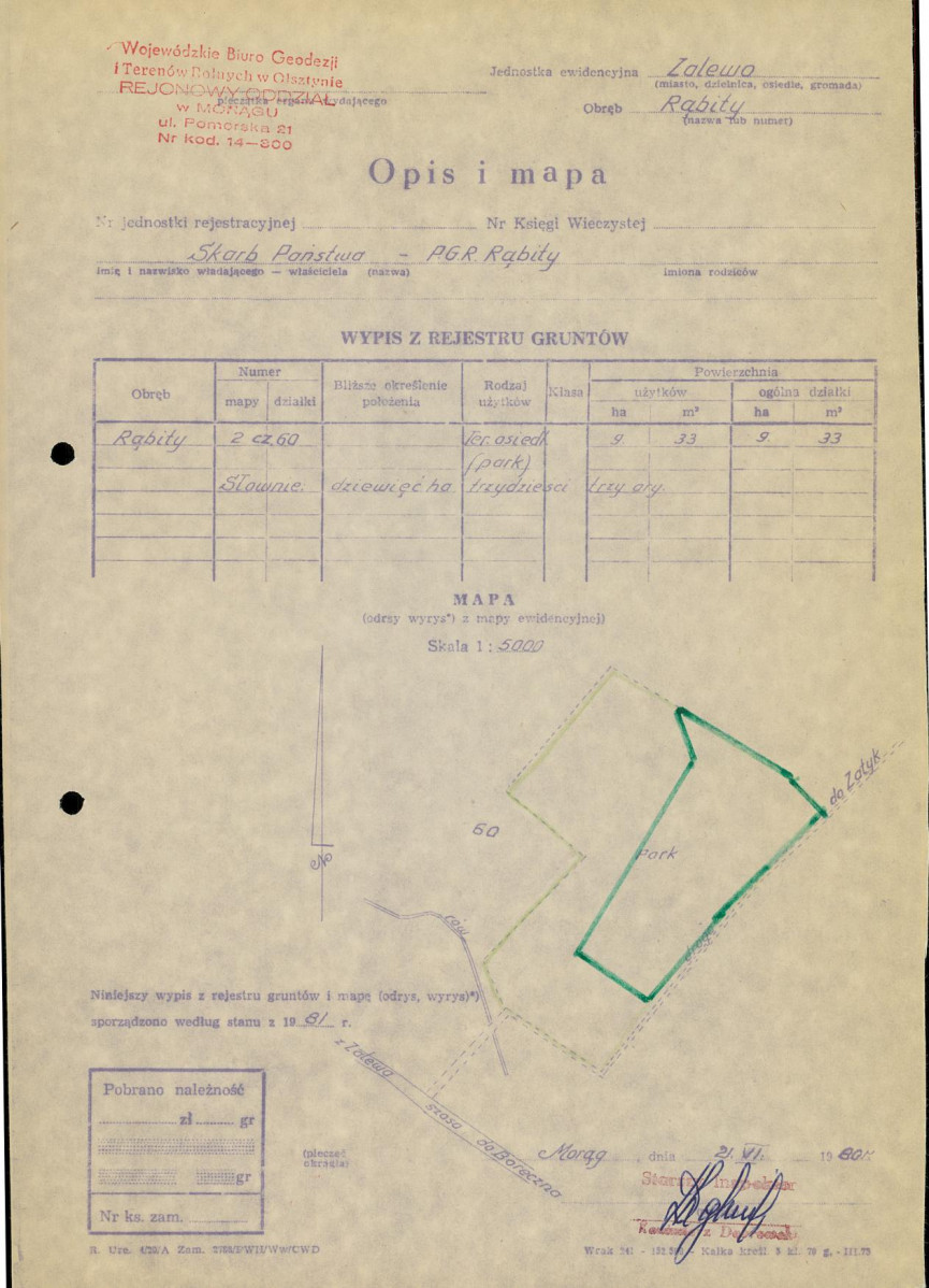 Ewidencja parkowa, skan nr 7