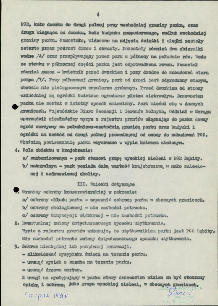 Ewidencja parkowa, skan nr 12