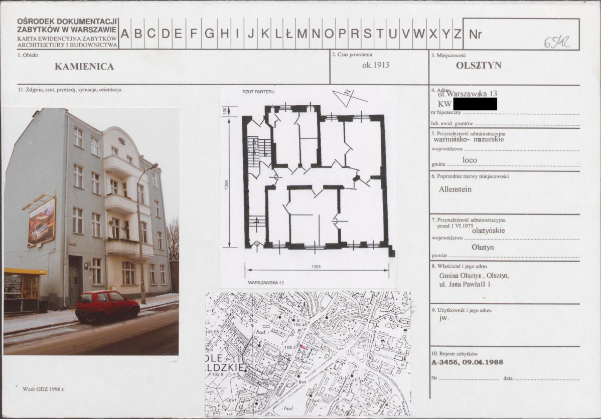 KB - Karta biała, skan nr 1
