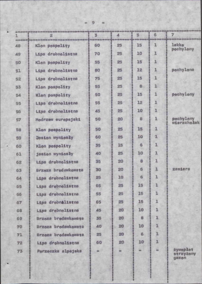 Ewidencja parkowa, skan nr 17