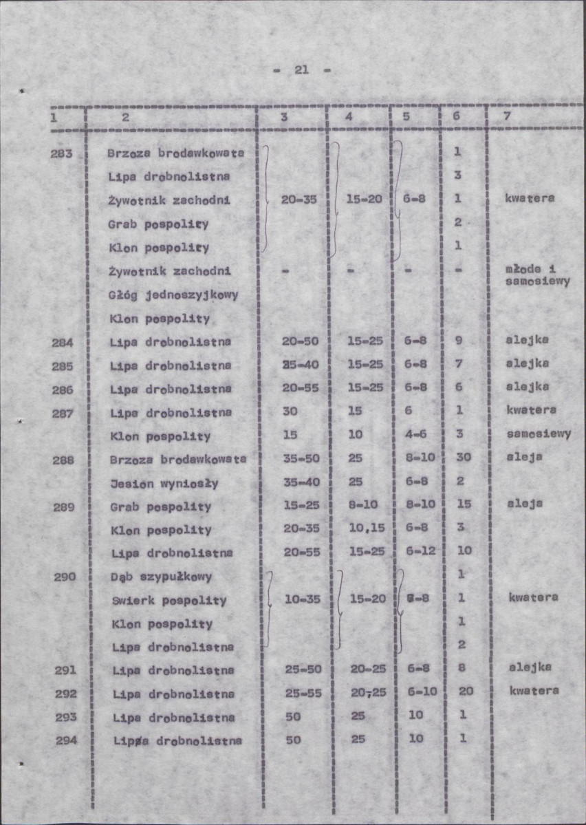 Ewidencja parkowa, skan nr 29