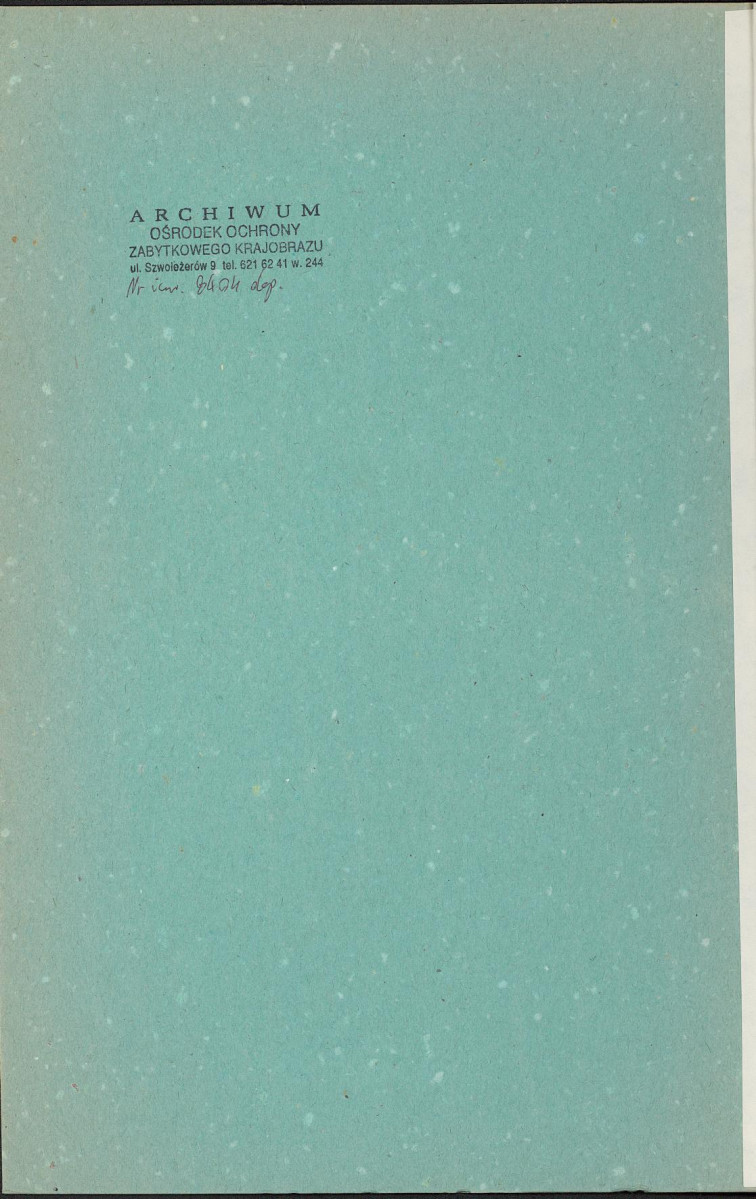 Ewidencja parkowa, skan nr 2