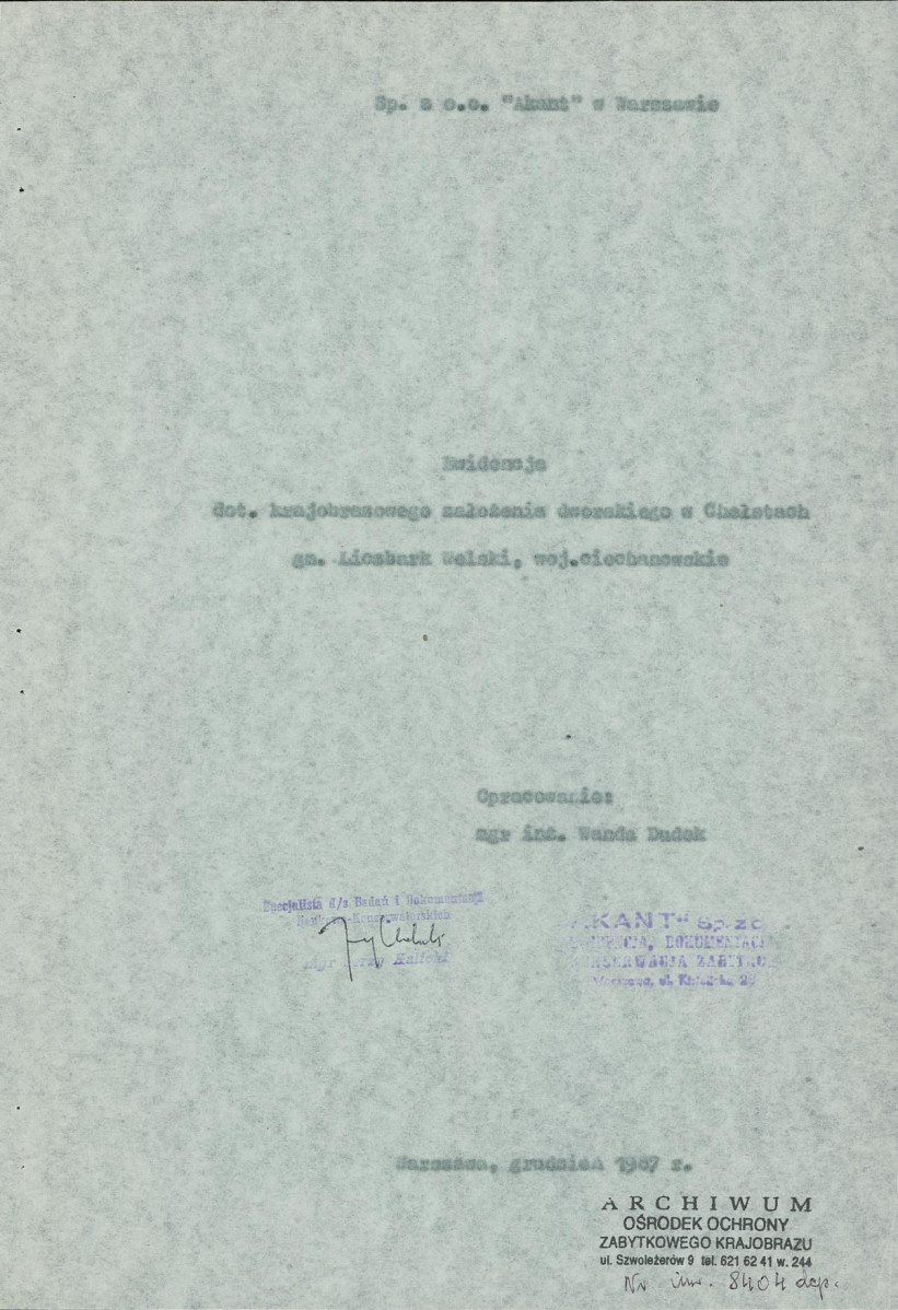 Ewidencja parkowa, skan nr 4