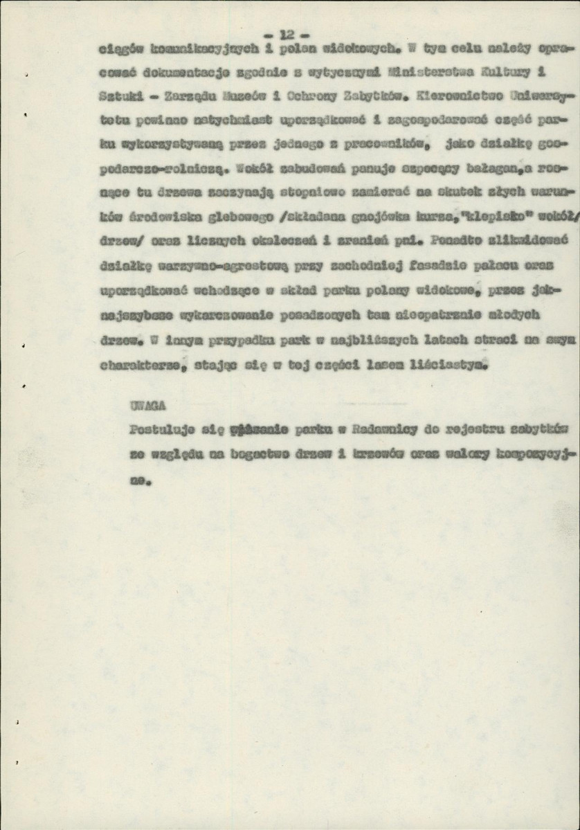 Ewidencja parkowa, skan nr 19