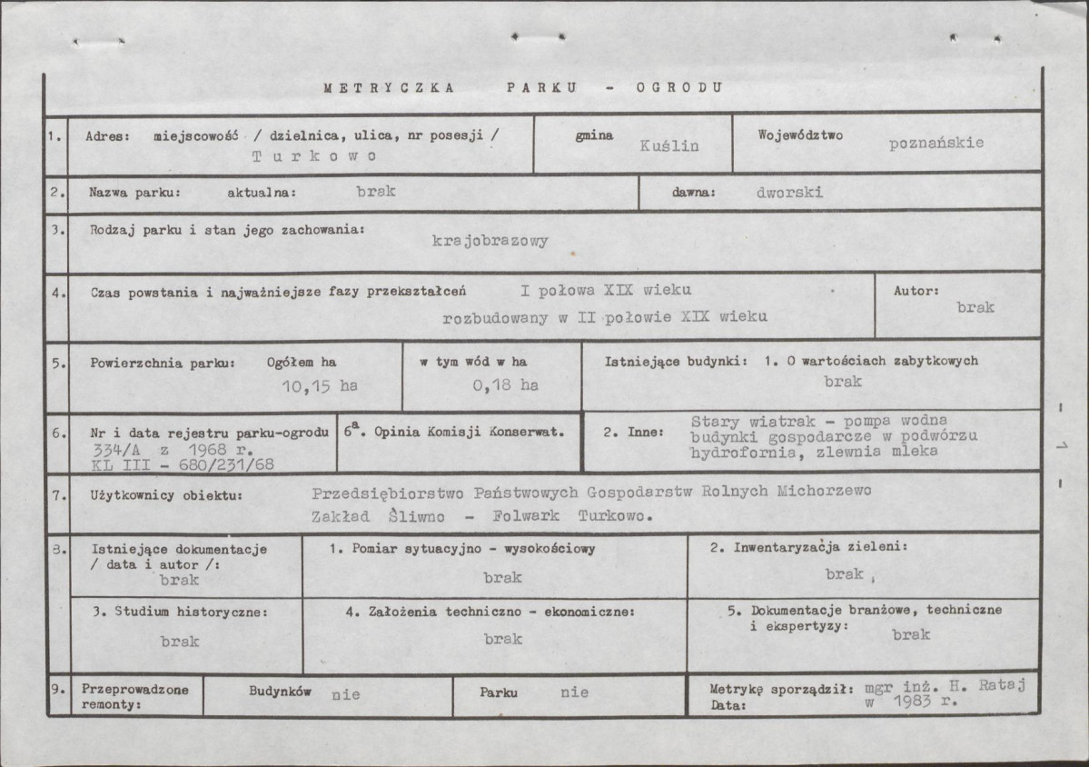 Ewidencja parkowa, skan nr 7